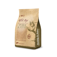 WILD AGE FOR DOGS 1.5KG FRONT LEFT PORK