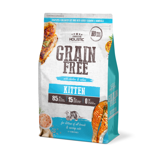 AF 3153 Grain Free Cat 4.54kg Hairball Left copy