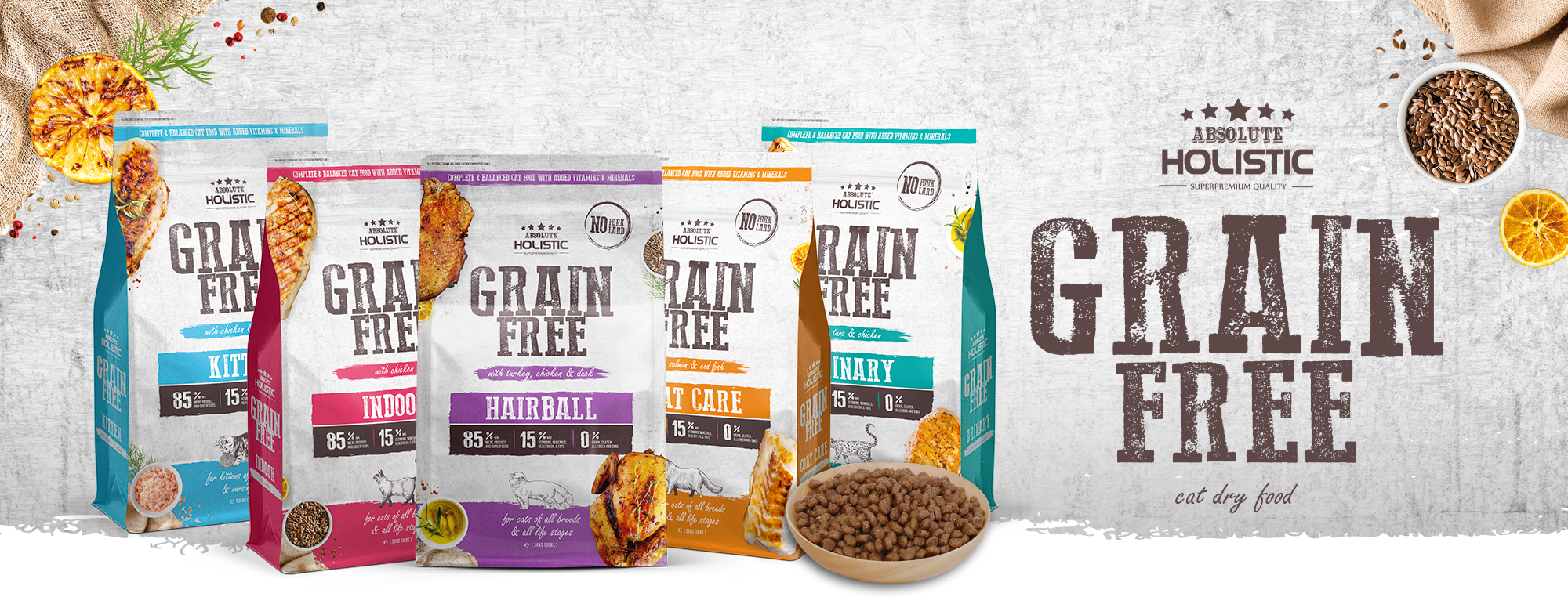AHolistic GrainFree DryFoodCAT