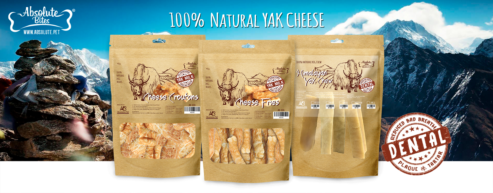 AB Bites Yak Cheese